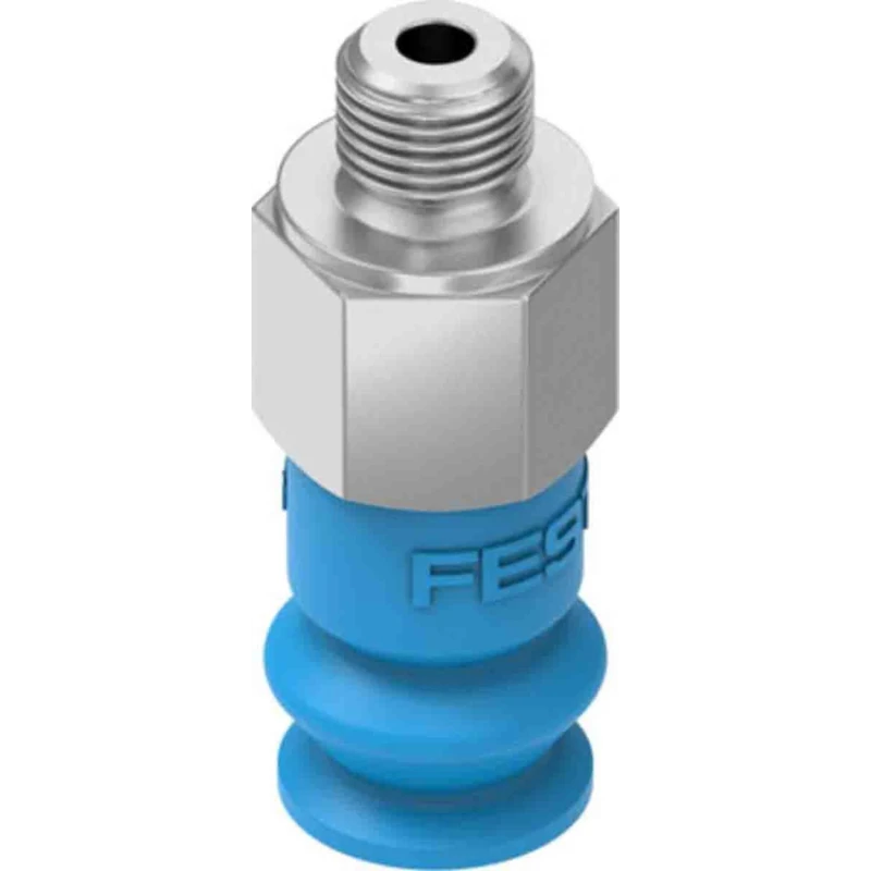 Festo Polyurethane Suction Cup 8 mm Pad Diameter, 2.8N Holding Force, Threaded Connection VASB-8-M5-PUR-B