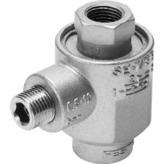 Festo Quick Exhaust Valve 10 bar with 3/8 in Male/Female Threaded Connections SE-3/8-B