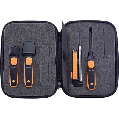 Testo Smart Probes VAC Kit Data Logging Probe with 60 °C Max Temperature, 50 °C Operating Temperature, 100 %RH 0563 0003 10