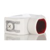 RS PRO Polarised Retro Reflection Photoelectric Sensor Barrel Style 3 m Detection Range NPN NO/NC Output M12 Connector IP67