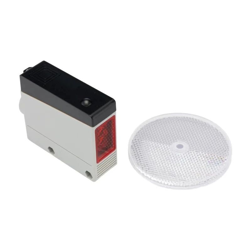 RS PRO Retroreflective Photoelectric Sensor Block Style 5 m Detection Range Relay Output IP67 Protection 202-5456