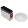 RS PRO Retroreflective Photoelectric Sensor Block Style 5 m Detection Range Relay Output IP67 Protection 202-5456