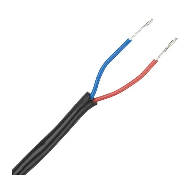 RS PRO Defence Standard 61-12 Part 4 7-2-2A Series Data Cable 2 Pairs 2 Cores 0.22 mm² Black PVC Sheath 440V 3.4mm 202-4856
