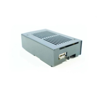 KKSB Development Board Case for BeagleBone Black and SanCloud, Steel Body, Black, 60mm x 92mm x 29mm 7350001160825