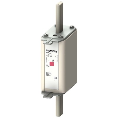 Siemens 160A Centred Tag Fuse NH1 500V ac HRC Blade Tag Type 3NA7136