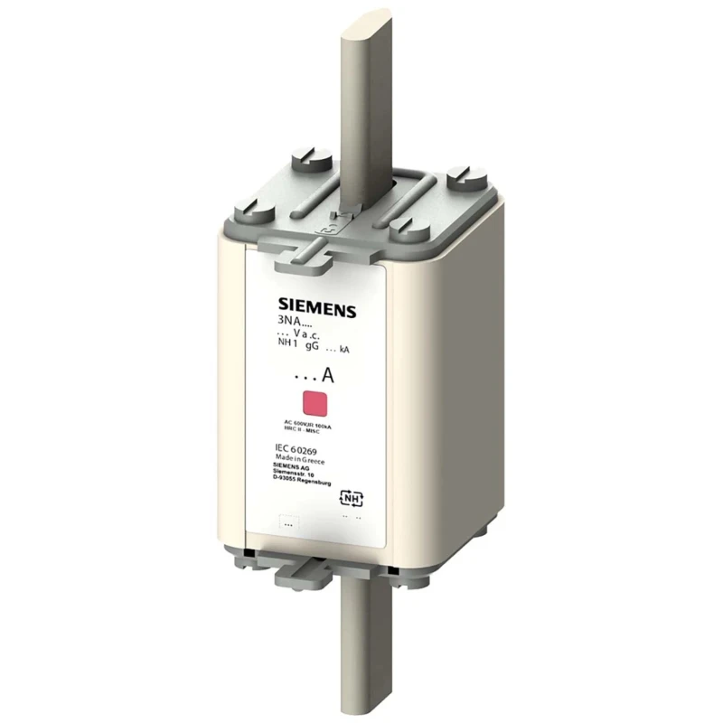 Siemens 200A Centred Tag Fuse NH1 500V AC 3NA7140