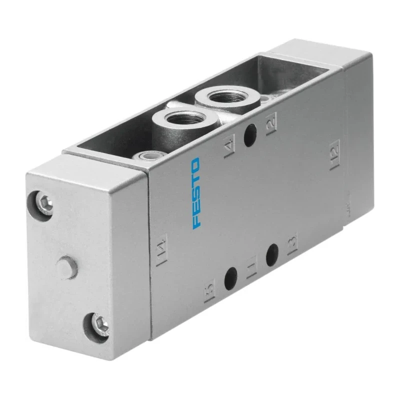 Festo Pneumatic Solenoid/Pilot-Operated Control Valve Pneumatic G JH Series 1/4 in Port Size 5/2 Bistable JH-5-1/4-EX