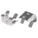 RS PRO Girder Suspension Clip & Hanger Steel Maximum Flange Thickness 20mm Model 203-7666