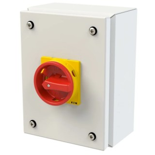 Eaton Enclosed Surface Mount 3-Pole Switch Disconnector 25 A 690V AC IEC/EN 60947-3 197346 P1-25/SE1/SVB