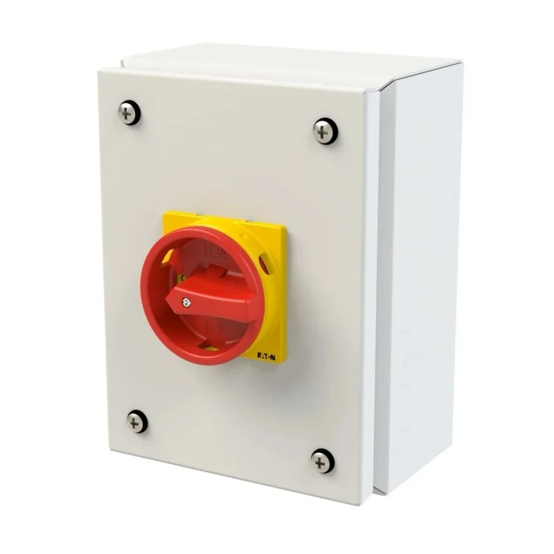 Eaton Enclosed Surface Mount 3-Pole Switch Disconnector 25 A 690V AC IEC/EN 60947-3 197346 P1-25/SE1/SVB