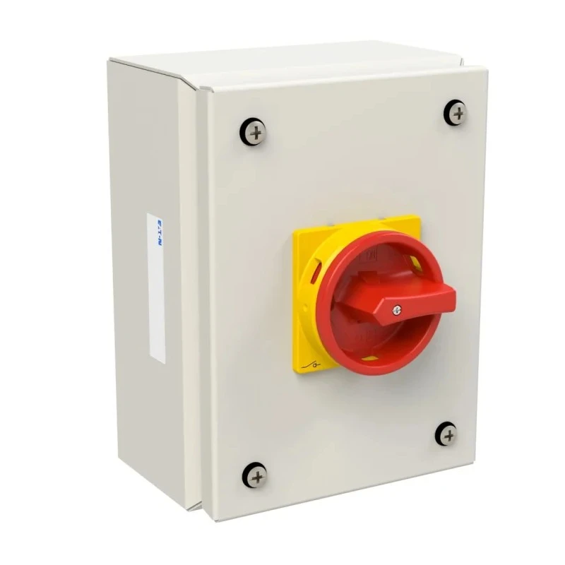 Eaton Enclosed Surface Mount 3-Pole Switch Disconnector 25 A 690V AC IEC/EN 60947-3 197346 P1-25/SE1/SVB