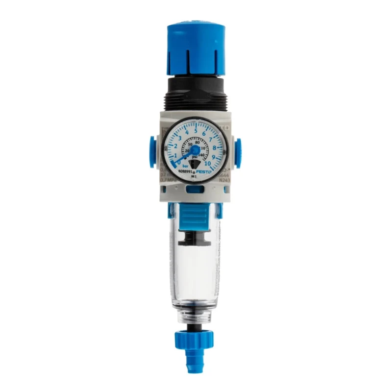 Festo Pneumatic Regulator MS2-LFR-QS6-D6-C-P-M-AR-BAR-B 2 in Inlet Connection 8 bar Max Operating Pressure Hungary