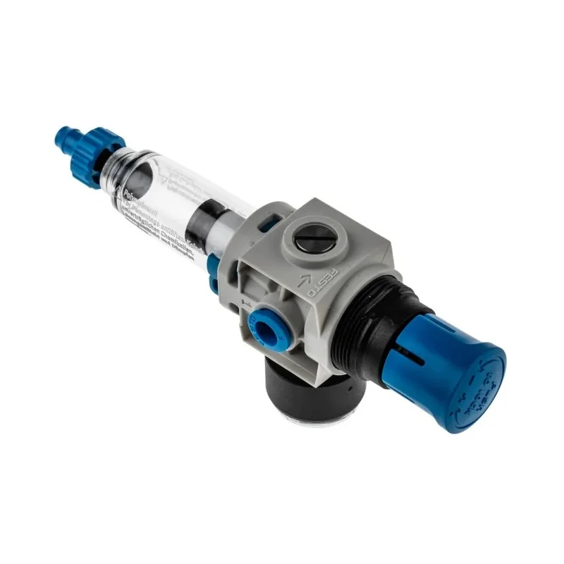 Festo Pneumatic Regulator MS2-LFR-QS6-D6-C-P-M-AR-BAR-B 2 in Inlet Connection 8 bar Max Operating Pressure Hungary