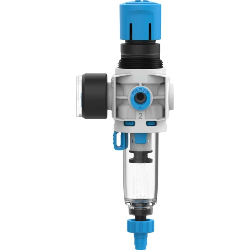 Festo Pneumatic Regulator MS2-LFR-QS6-D6-C-P-M-AR-BAR-B 2 in Inlet Connection 8 bar Max Operating Pressure Hungary