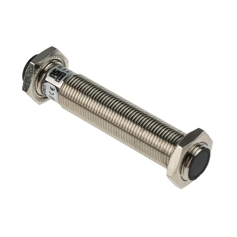 RS Pro Diffuse Reflection Photoelectric Sensor, Barrel Style, 0.15 m Detection Range, Infrared LED, NPN NO Output 204-3963