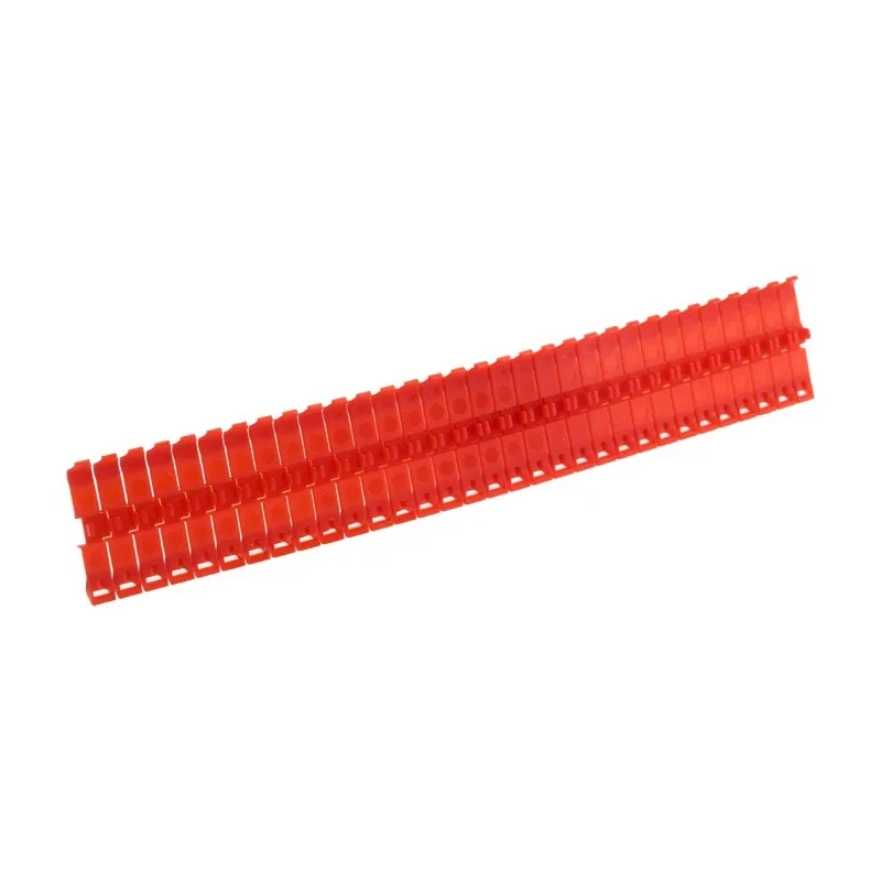 JLP PLIO®-CLIP Clip-On Cable Marker, Pre-printed "+, 0 to 9", Multicolour Polyamide 66, 2.2 to 3.6 mm Cable 07370301000