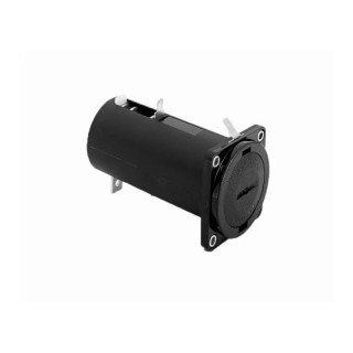 Bulgin D Size Battery Holder Flanged Mount Glass Filled Polyester Nylon Body Solder Tag BX0016