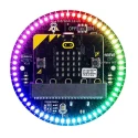Kitronik BBC Micro:bit Add-on ZIP Halo HD with 60 Individually Addressable Full Colour ZIP LEDs, MEMS Microphone, Piezo 5672