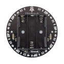 Kitronik BBC Micro:bit Add-on ZIP Halo HD with 60 Individually Addressable Full Colour ZIP LEDs, MEMS Microphone, Piezo 5672