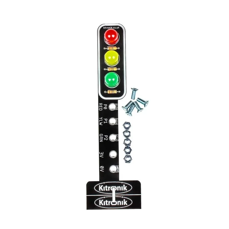 Kitronik BBC Micro:bit Add-on Kitronik STOP:bit Traffic Light Accessory 5642
