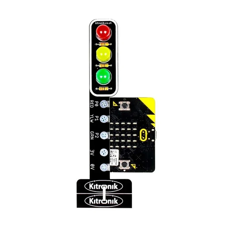 Kitronik BBC Micro:bit Add-on Kitronik STOP:bit Traffic Light Accessory 5642
