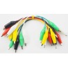Monk Makes Crocodile Clip Lead 2A, 20V, Multi-Colour, 185 mm Lead Length SKU00065
