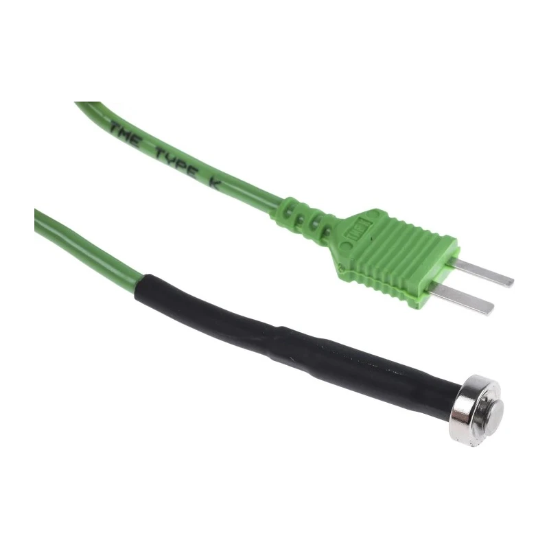 RS Pro Type K Magnetic Surface Temperature Probe 5 mm Length 10 mm Diameter 1372 °C Max 204-8396