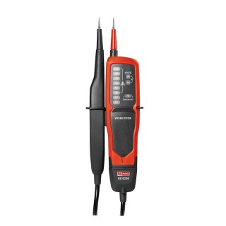 RS PRO LED Voltage Tester 600V AC/DC Continuity Check Battery Powered CAT III CAT IV RS-9230