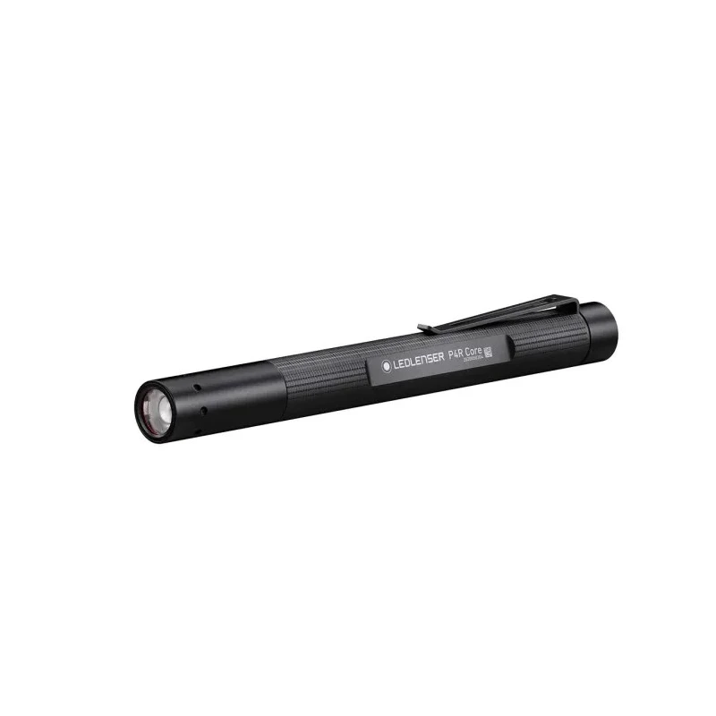 LEDLENSER White Rechargeable LED Torch P4R CORE with Advanced Focusing System, IP54, 200 lm, 600mAh Battery Capacity P4R CORE