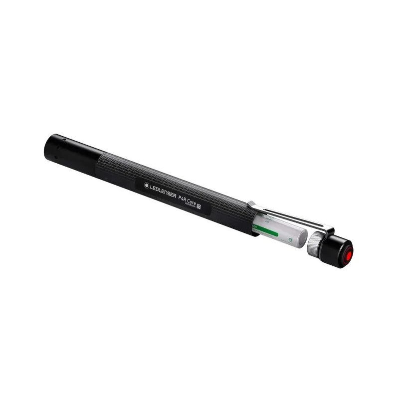 LEDLENSER White Rechargeable LED Torch P4R CORE with Advanced Focusing System, IP54, 200 lm, 600mAh Battery Capacity P4R CORE
