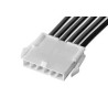 Molex 6 Way Male Mini-Fit Jr to 6 Way Male Mini-Fit Jr Wire to Board Cable, 150 mm 215322-2061