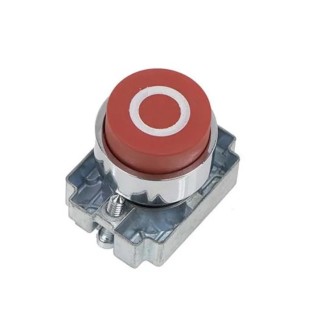 RS PRO Red Momentary Push Button Head 22 mm Cutout IP65 Metal Construction 205-2366