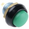 ITW Switches 59 Series Miniature Push Button Switch Panel Mount 14 mm Cutout Green SPST IP67 59-900090