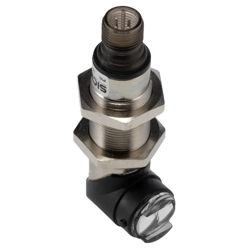 SICK Retroreflective Photoelectric Sensor Barrel Style 3.7 m Detection Range PNP Output IP67 VL18-4P3340