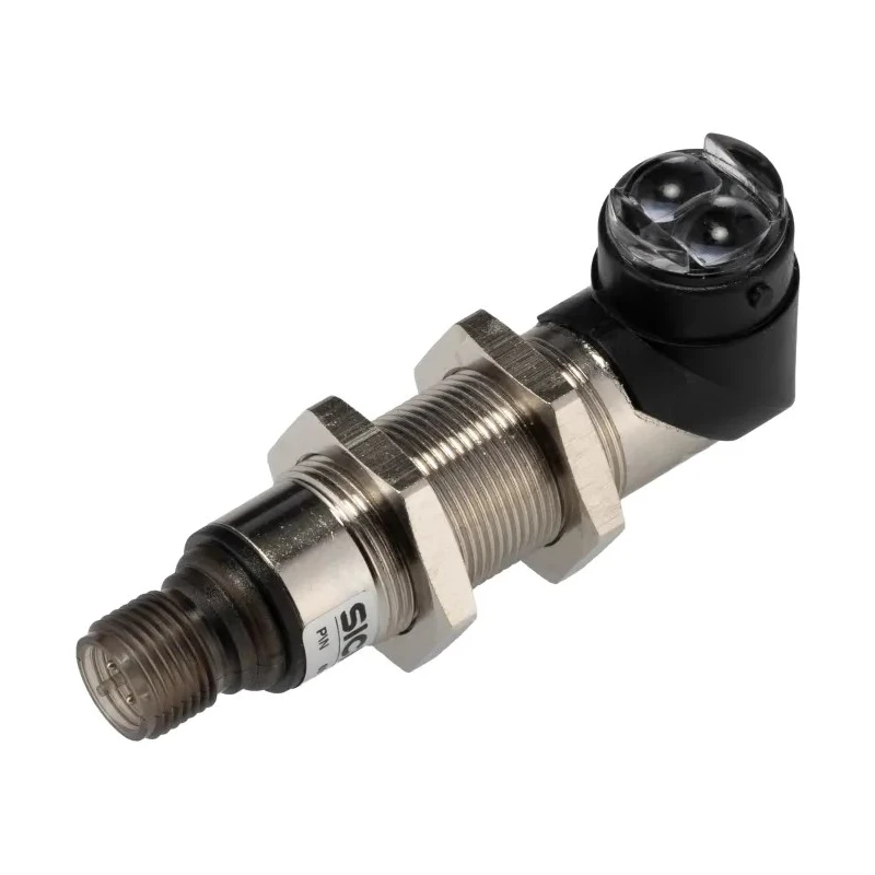 SICK Retroreflective Photoelectric Sensor Barrel Style 3.7 m Detection Range PNP Output IP67 VL18-4P3340