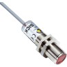 SICK Retroreflective Photoelectric Sensor, Barrel Style, 7 m Detection Range, NPN Output, 30V DC, IP67 Metal VL180-2N41162