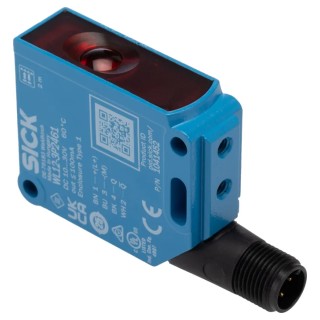 SICK Retroreflective Photoelectric Sensor Rectangular 2 m Detection Range PNP Output IP66, IP67, IP69K WL12-3P2461
