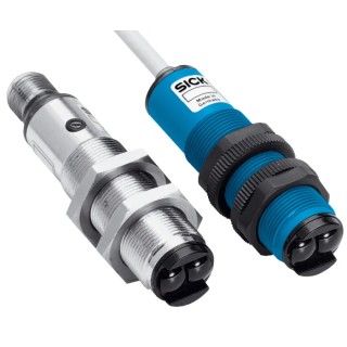SICK Retroreflective Photoelectric Sensor Barrel Sensor 3.7 m PNP IP67 VL18-3P3640