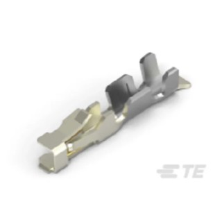 TE Connectivity AMPMODU Series Female Crimp Terminal 24 AWG Min, 28 AWG Max, Gold Plated Phosphor Bronze Contact 5-2316113-6