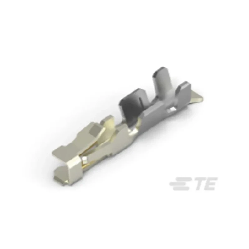 TE Connectivity AMPMODU Series Female Crimp Terminal 28 AWG, Gold Flash Phosphor Bronze Contact 3-2316114-4