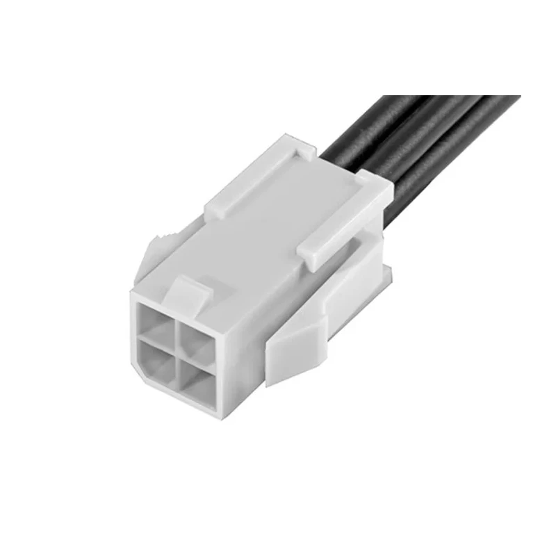 Molex Wire to Board Cable 4 Way Male Mini-Fit Jr to 4 Way Male Mini-Fit Jr, 600 mm 215327-1043