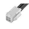 Molex Wire to Board Cable 4 Way Male Mini-Fit Jr to 4 Way Male Mini-Fit Jr, 600 mm 215327-1043