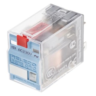 Releco PCB Power Relay, 230V AC Coil, 6A Switching Current, SPST, Silver Alloy Contacts, C7 Series C7-X10X / AC 230 V