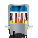 Rittal HD Series Metallic Stainless Steel Cable Gland, M16 Thread, 5 mm min., 10 mm max., IP68 2410011