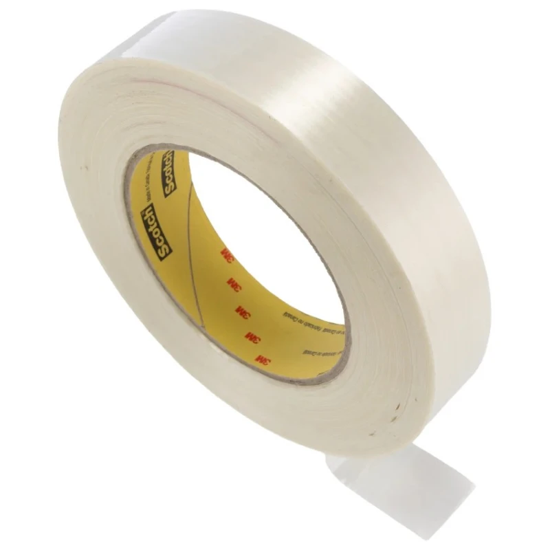 3M Transparent Filament Duct Tape 25mm Width 50m Length Synthetic Rubber Adhesive 8981 25mmX50m