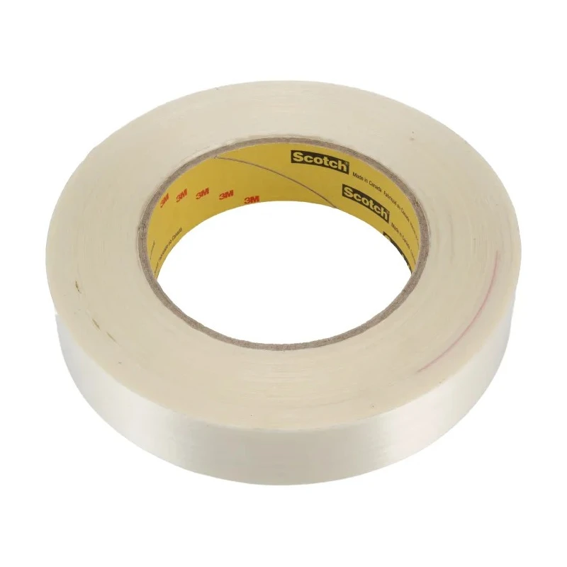 3M Transparent Filament Duct Tape 25mm Width 50m Length Synthetic Rubber Adhesive 8981 25mmX50m