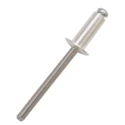 RS PRO Aluminium Dome Head Blind Rivet Aluminium Body Steel Mandrel 4.8 mm Diameter 20 mm Length 206-5354