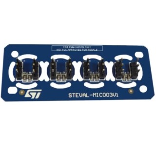 STMicroelectronics Microphone Coupon Board Based on the IMP34DT05 Digital MEMS Evaluation Board STEVAL-MIC003V1