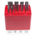 RS PRO 16 Blades Thread Pitch Gauge Imperial/Metric Thread Type 206-7873