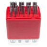 RS PRO 16 Blades Thread Pitch Gauge Imperial/Metric Thread Type 206-7873